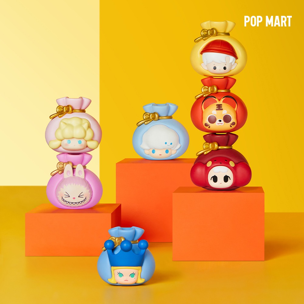 POP MART KOREA, POP MART POP BEAN Fortune Bag Series - 팝빈 복주머니 시리즈