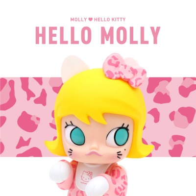 Molly X Hello Kitty collaboration - 몰리 X 헬로키티 콜라보레이션 (핑크)