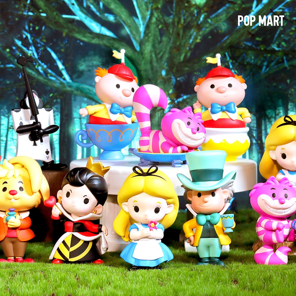 POP MART KOREA, Disney Alice in Wonderland - 디즈니 이상한 나라의 앨리스 시리즈 (박스)