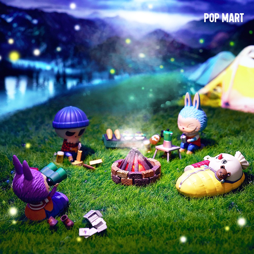 POP MART KOREA, Labubu Camping - 라부부 캠핑 시리즈 (박스)