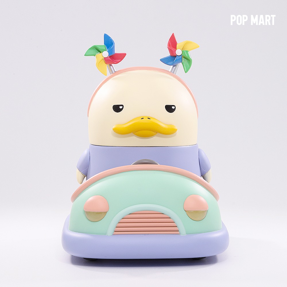 POP MART KOREA, Duckoo Bumper Cars Big - 더쿠 범퍼카 BIG