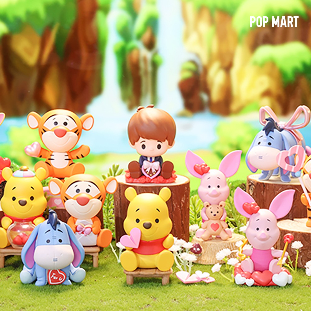POP MART KOREA, Disney Winnie the Pooh - 디즈니 위니 더 푸 시리즈 (박스)