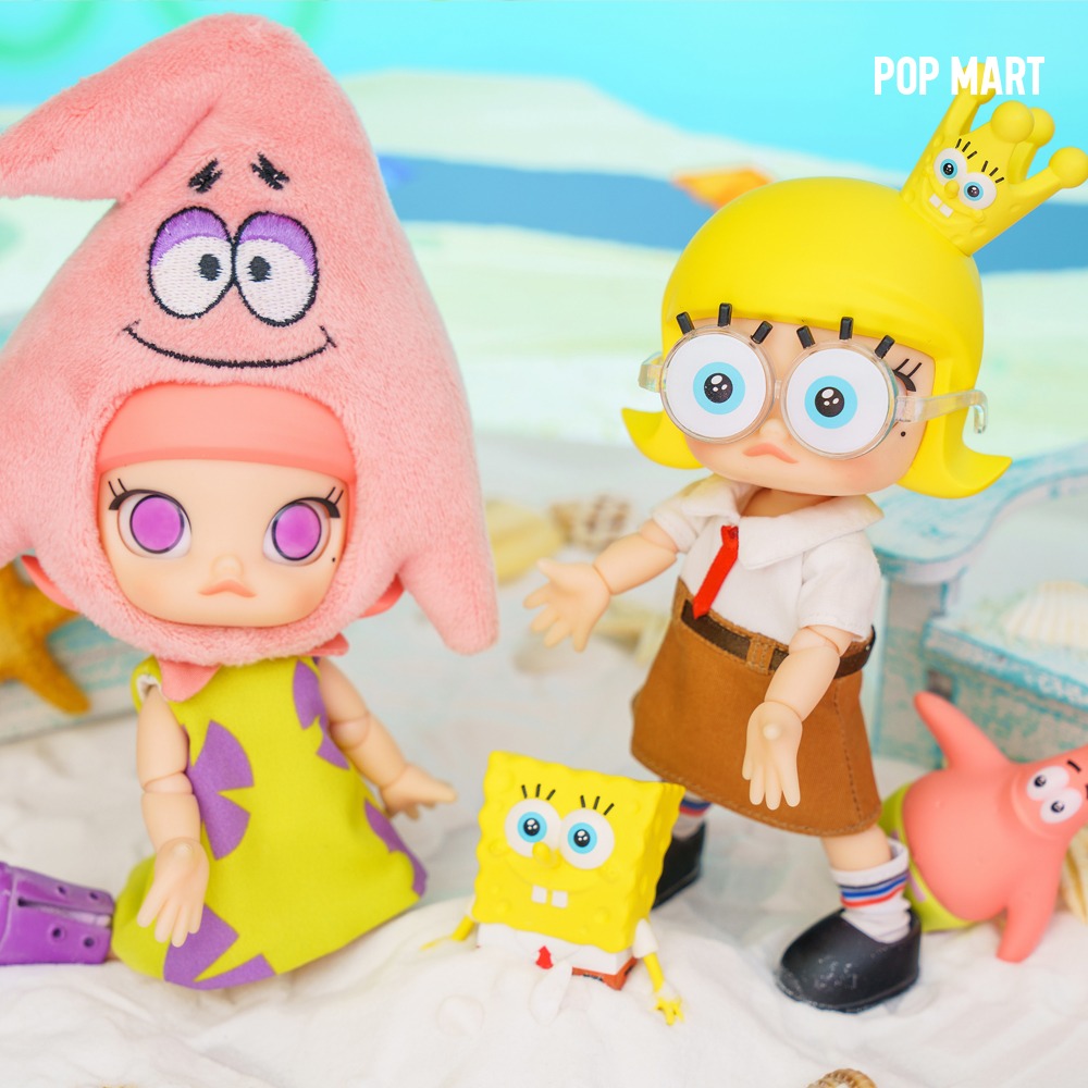 Molly X SpongeBob &amp; Patrick - 몰리 BJD 스폰지밥 &amp; 뚱이