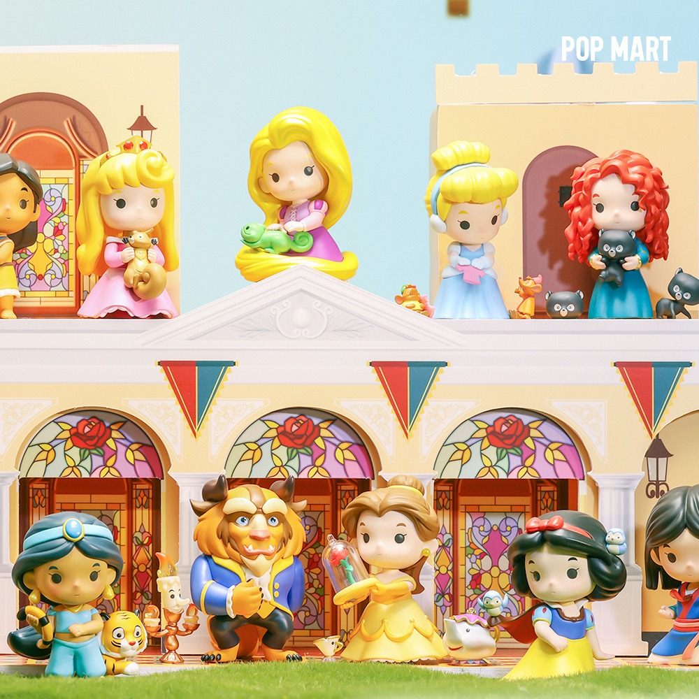 POP MART KOREA, Disney Princess Fairy Tale Friendship - 디즈니 프린세스 동화 속 친구들 시리즈 (박스)