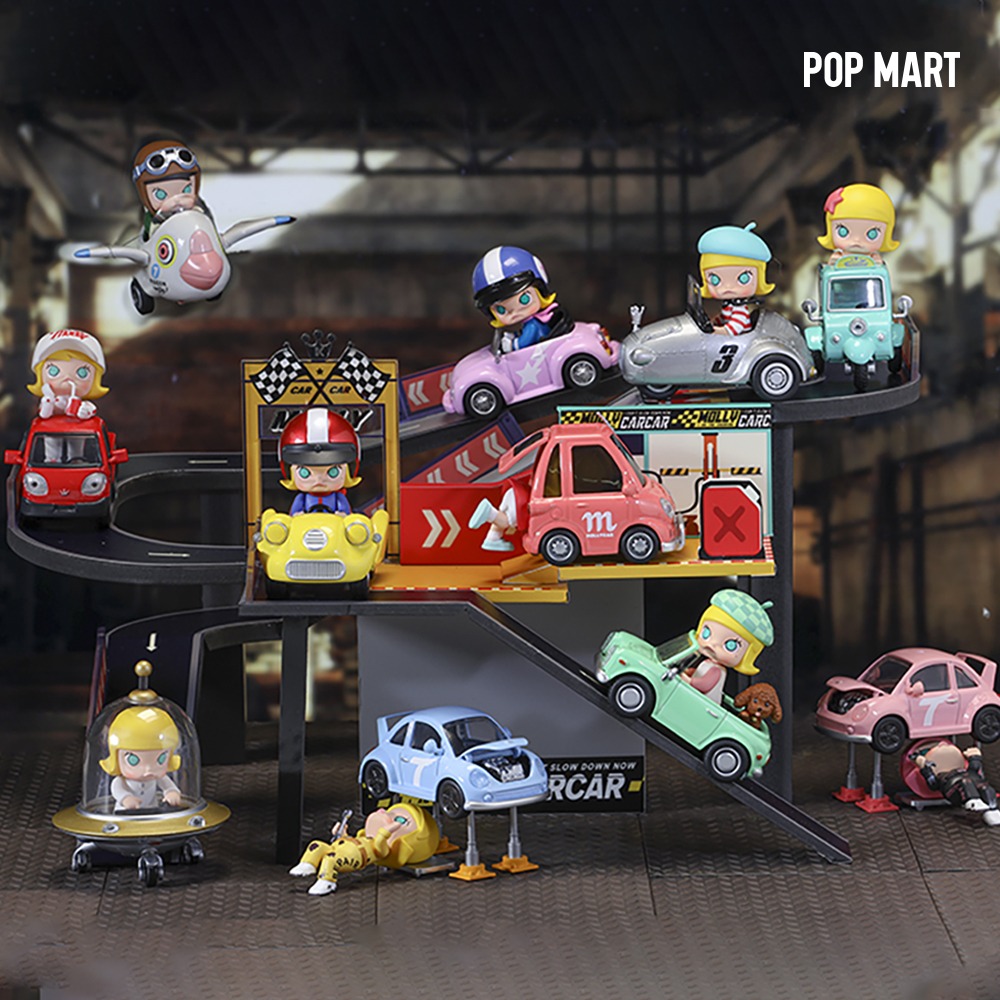 POP MART KOREA, Molly Car Car - 몰리 카 시리즈 (박스)