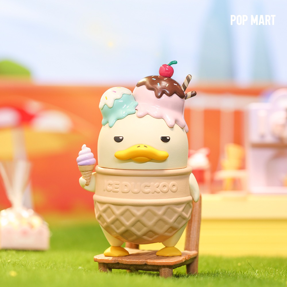 POP MART KOREA, Duckoo Ice Cream - 더쿠 아이스크림