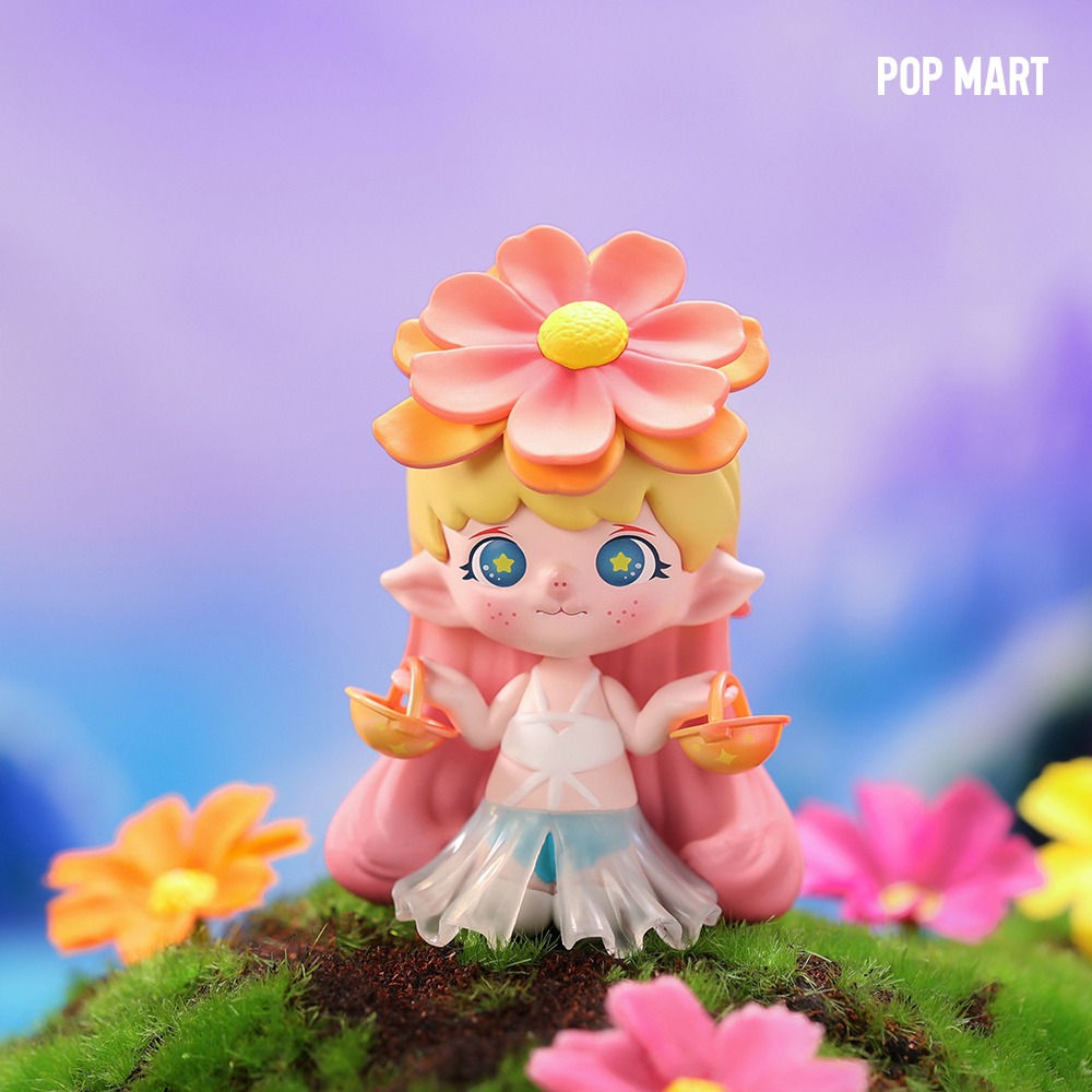 POP MART KOREA, Zoe Flower Whispering Zodiac - 조 플라워 별자리 시리즈 (랜덤)