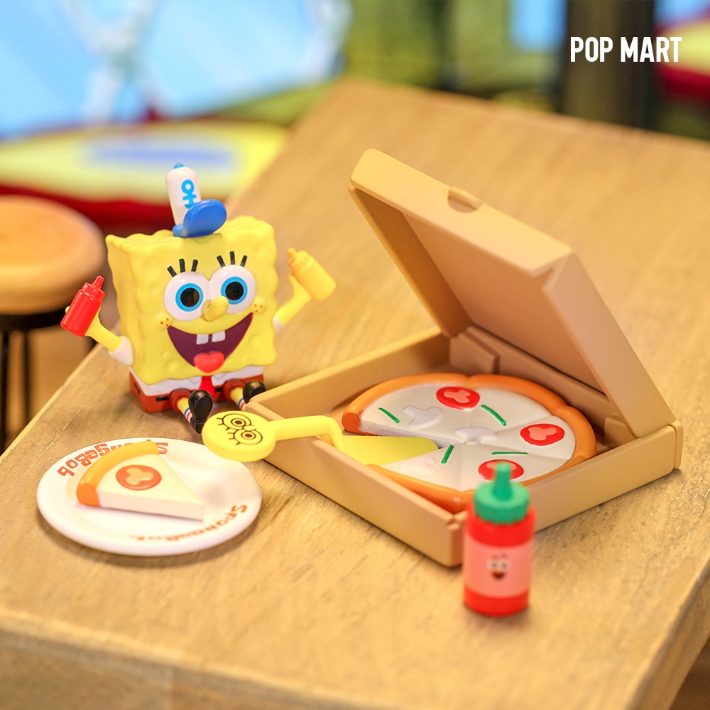 POP MART KOREA, SpongeBob Picnic Party - 스폰지밥 피크닉 파티 시리즈 (랜덤)