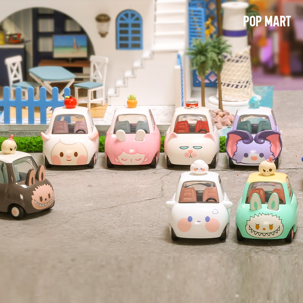 POP MART KOREA, POP CAR Cute Private Car - 팝 카 큐트 프라이빗 시리즈 (박스)