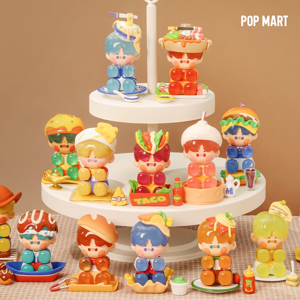 POP MART KOREA, PINO JELLY Delicacies Worldwide - 피노젤리 맛있는 세계 시리즈 (박스)