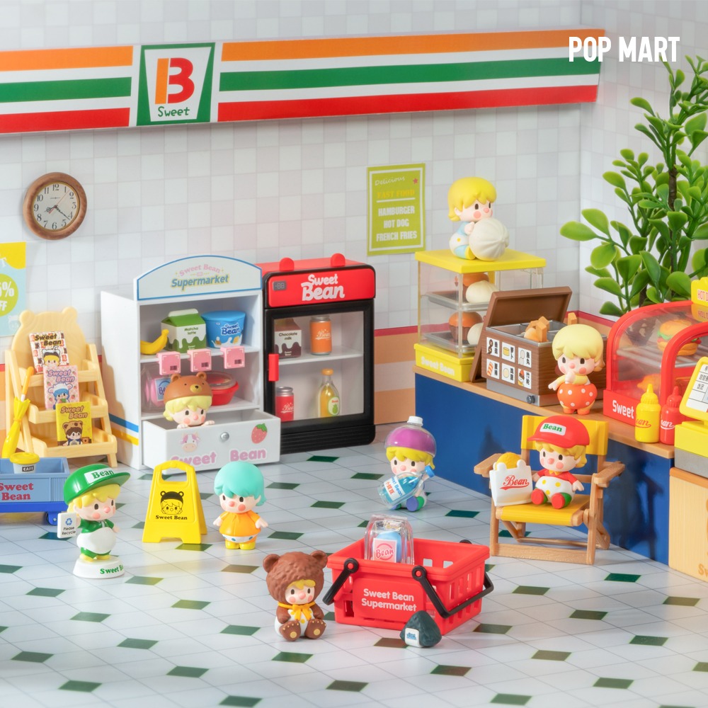 POP MART KOREA, Sweet Bean 24 Hour Convenience Store - 스위트빈 24시 편의점 시리즈 (박스)