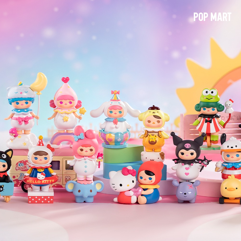 POP MART KOREA, Pucky x Sanrio - 푸키 X 산리오 패밀리 시리즈 (박스)