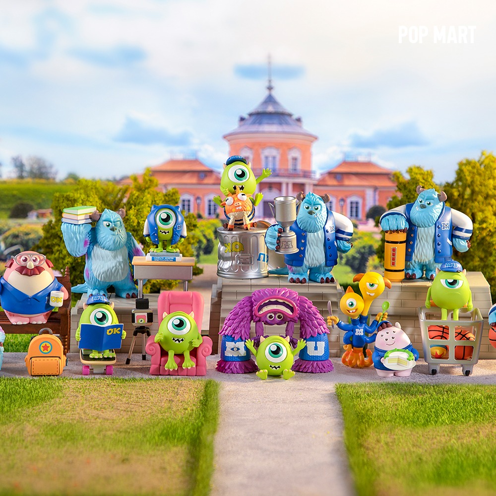 Disney Pixar Monsters University Oozma Kappa Fraternity - 디즈니 픽사 몬스터대학교 울지마까꿍 시리즈 (박스)
