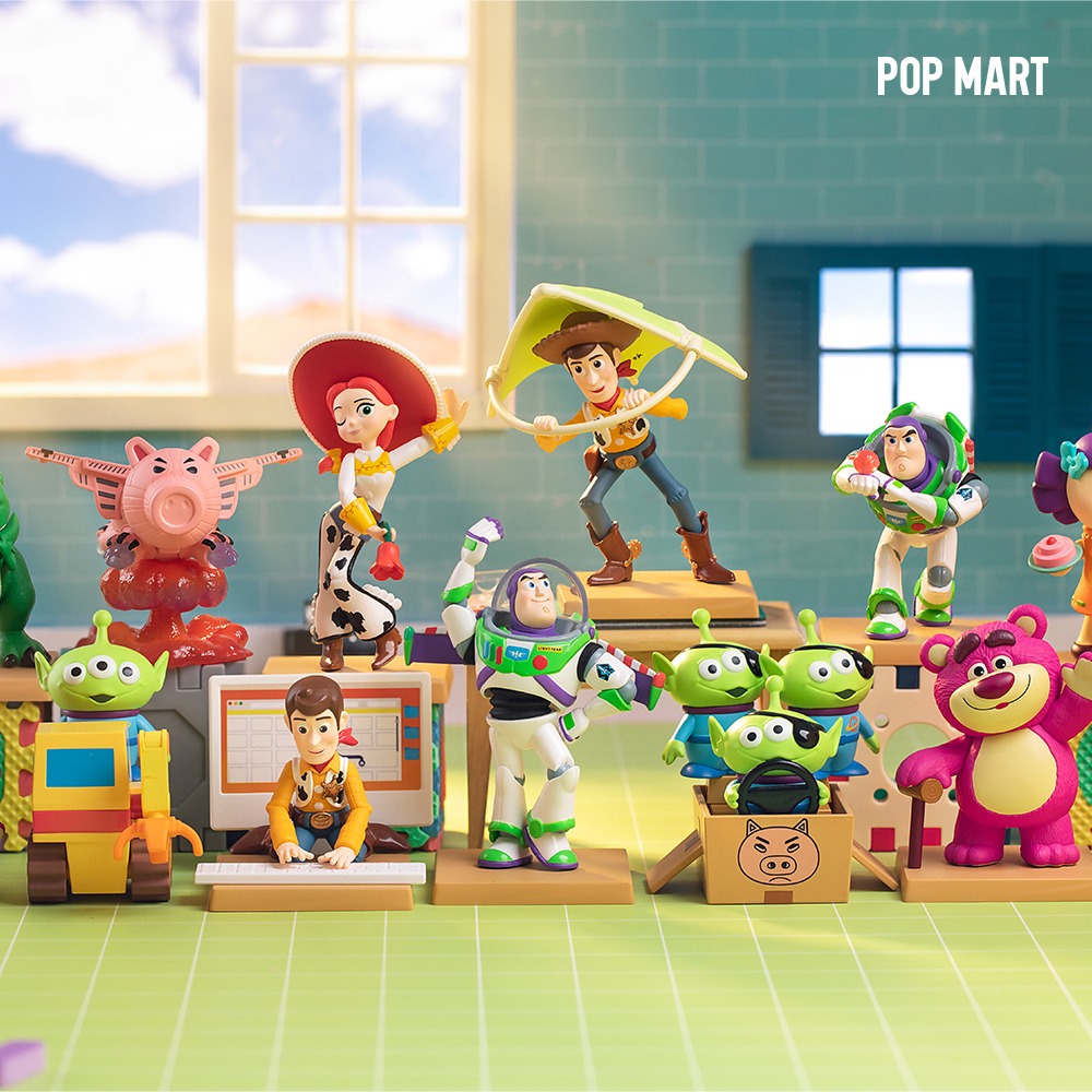 POP MART KOREA, Disney Pixar Sunnyside Adventures - 디즈니 픽사 써니사이드 어드벤처 시리즈 (박스)