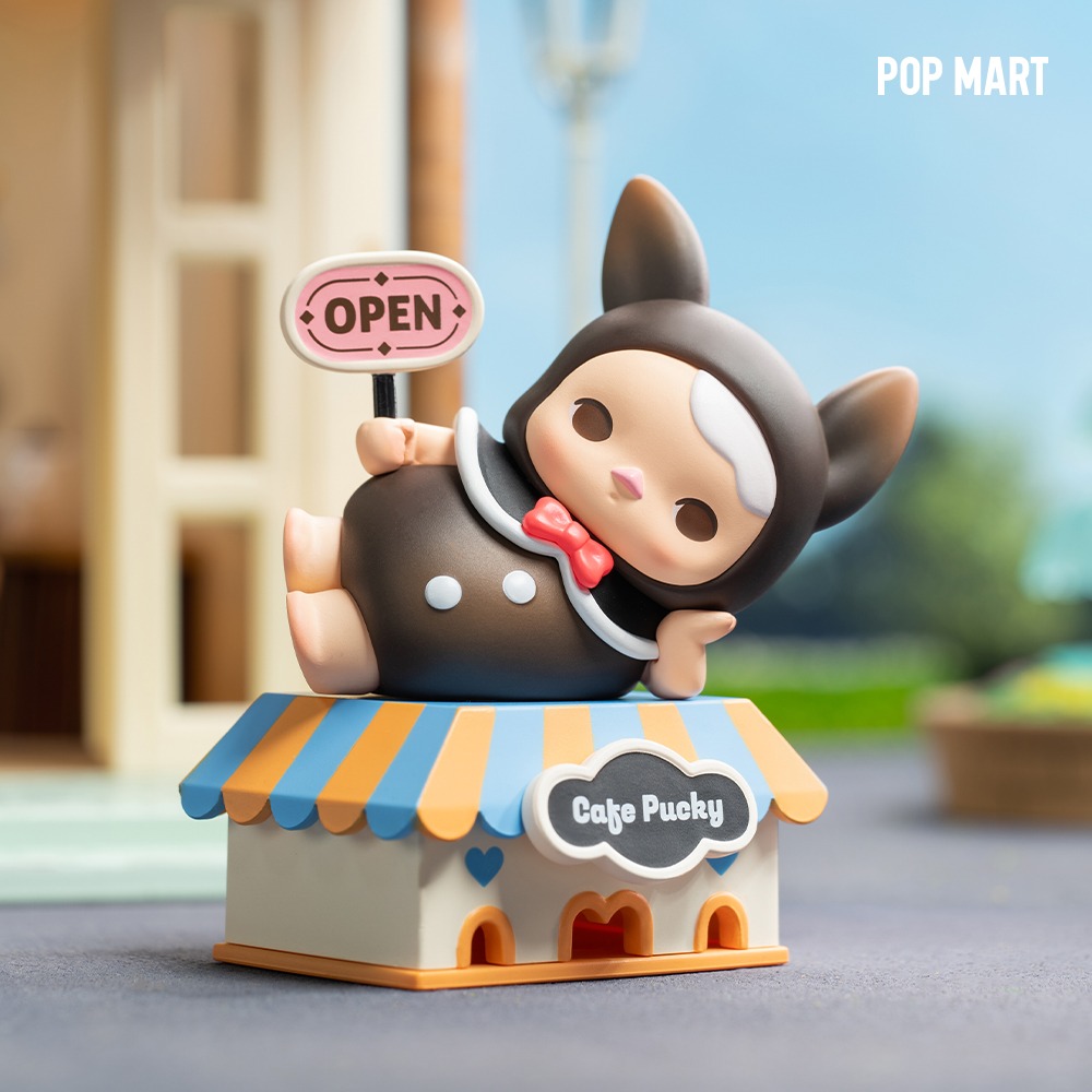 POP MART KOREA, PUCKY Rabbit Cafe - 푸키 래빗 카페 시리즈 (랜덤)