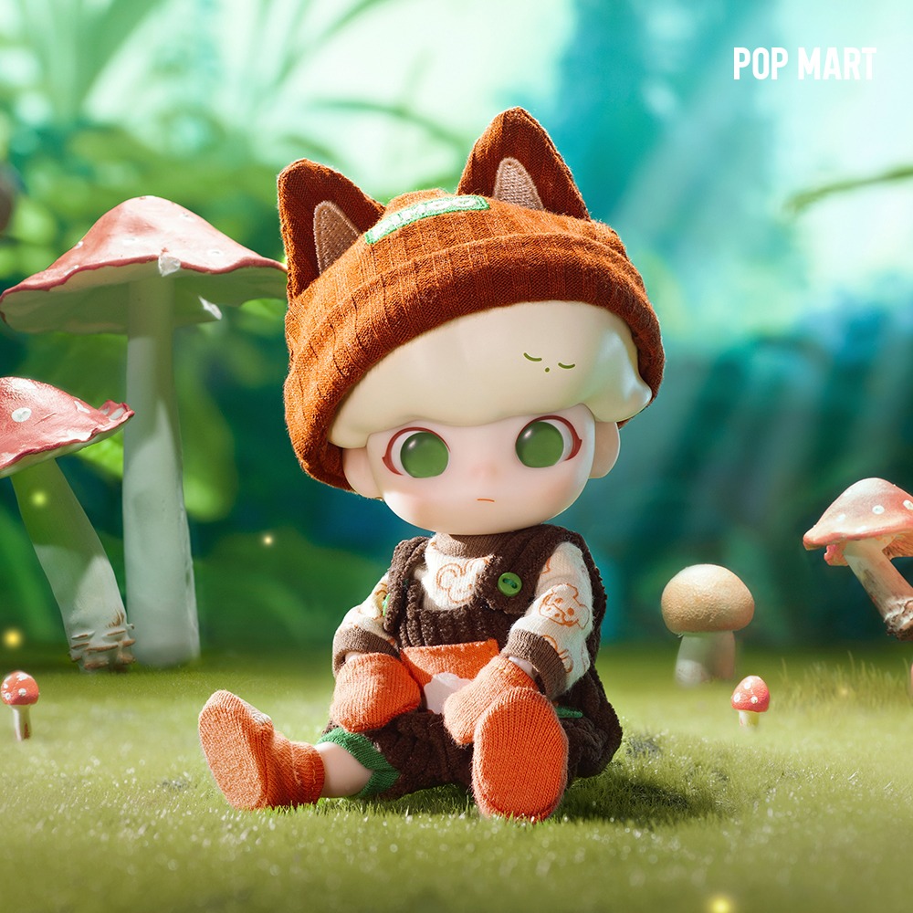 POP MART KOREA, DIMOO Fox in the Woods Action Figure - 디무 숲속의 여우 BJD