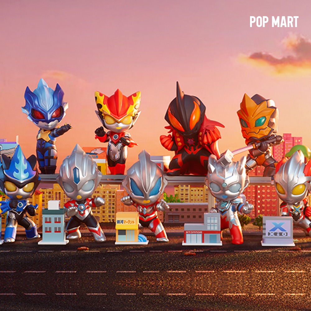 POP MART KOREA, Ultraman New Generation Heroes - 울트라맨 뉴 제너레이션 시리즈 (박스)