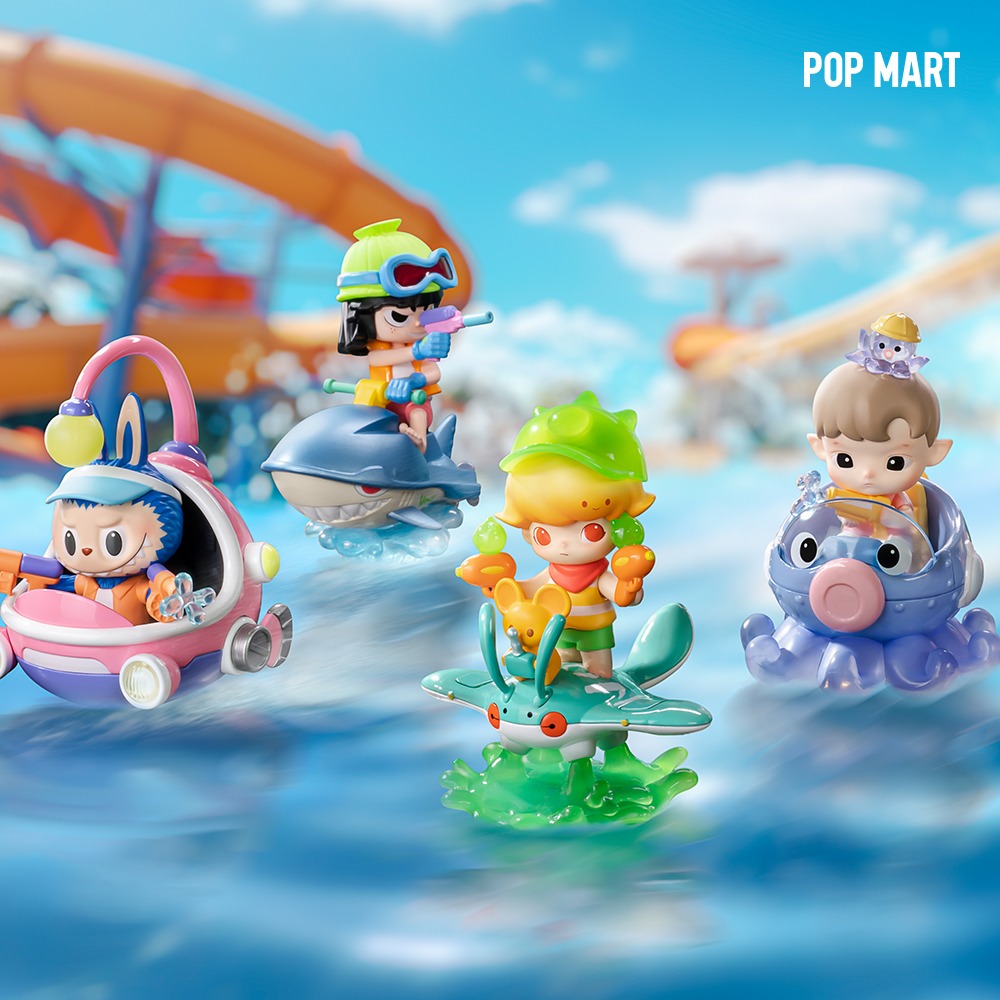 POP MART KOREA, POP CAR Water Party - 팝카 워터 파티 시리즈 (박스)