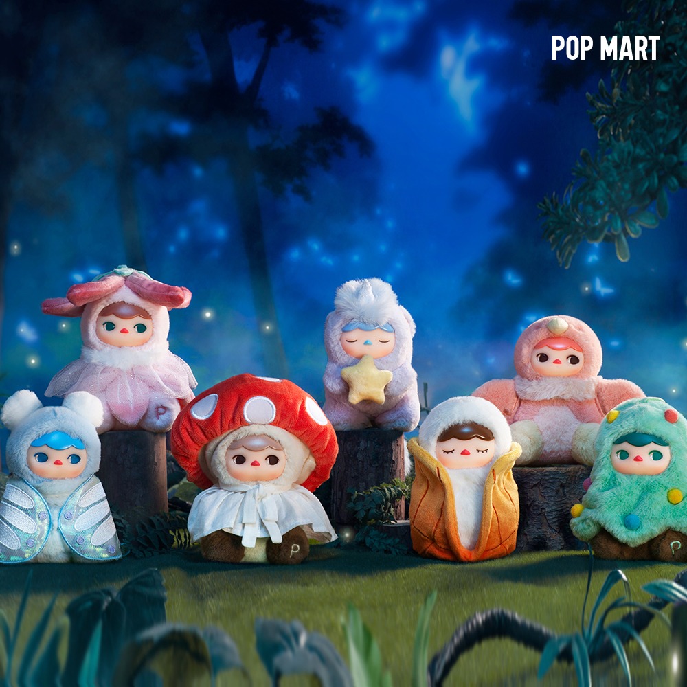 POP MART KOREA, PUCKY Forest Party Series Vinyl Plush Pendant - 푸키 포레스트 파티 시리즈 플러시 펜던트 (박스)