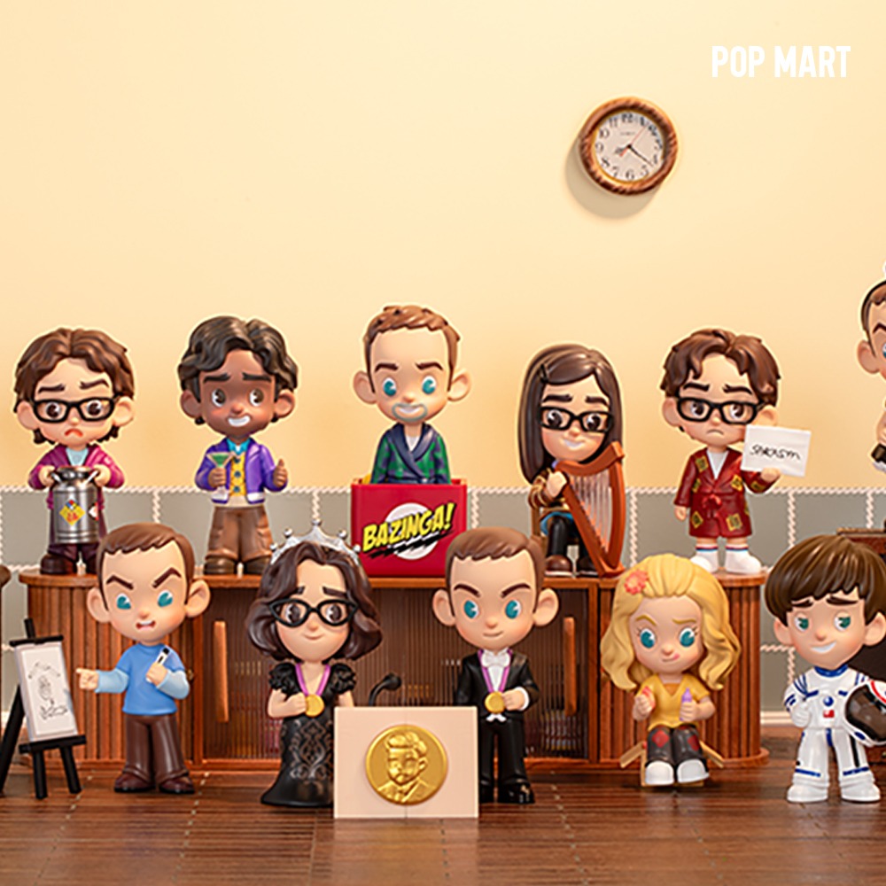 POP MART KOREA, The Big Bang Theory Series - 빅뱅 이론 시리즈 (박스)