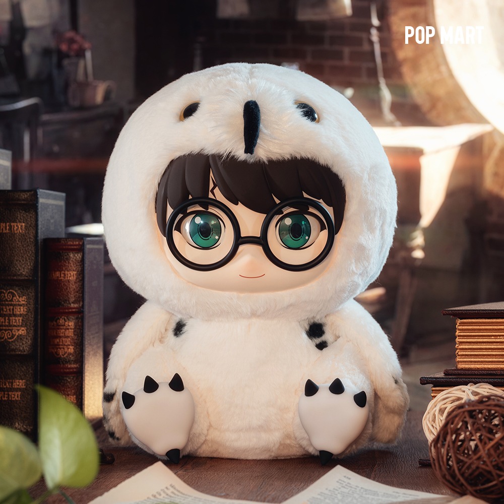 POP MART KOREA, Harry Potter PVC Stuffed Toy Bubo scandiaca - 해리포터 올빼미 인형