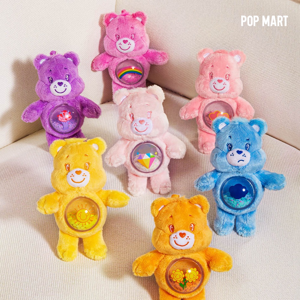 POP MART KOREA, Care Bears Cozy Life Series Quicksand Plush Pendant - 케어베어스 코지 라이프 시리즈 플러시 펜던트 (박스)